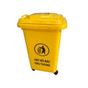 Thùng Rác Nhựa Bền Bỉ Dung Tích Lớn
