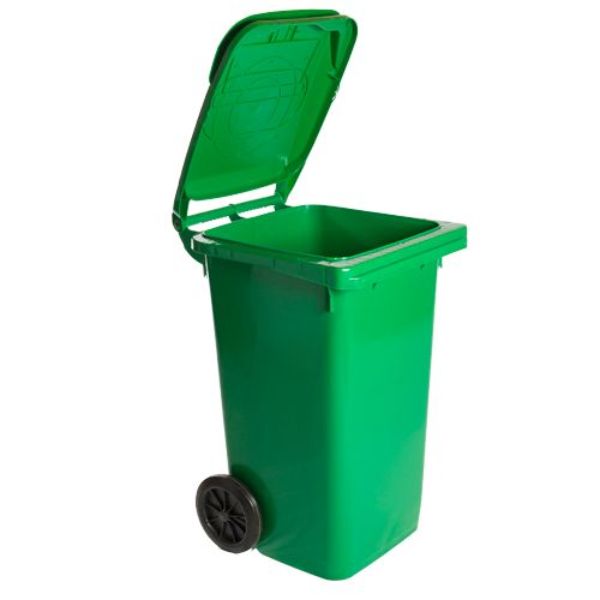 Thùng Rác 120L Ngoài Trời Nhựa HDPE Chịu Lực - RTRL00023 1 Thùng Rác 120L Chất Liệu Nhựa