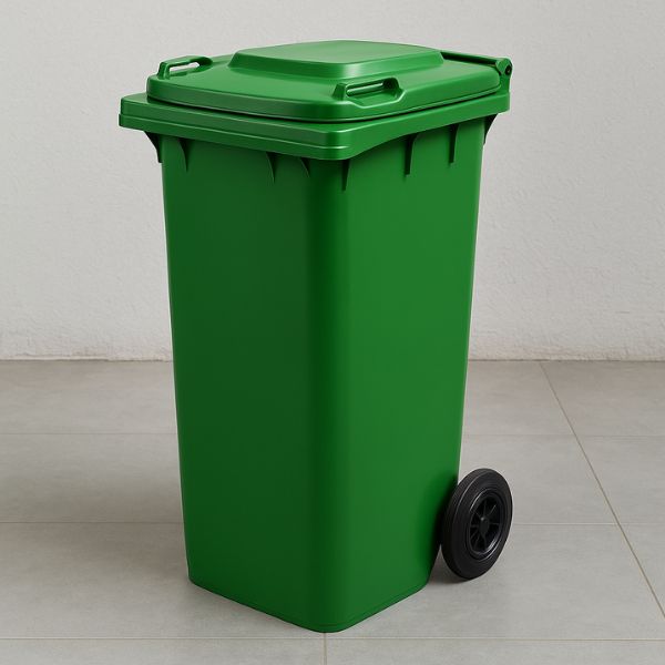 Thùng Rác 120L Nắp Kín Nhựa Cao Cấp - RTRL00024 1 Thùng Rác 120L Chất Lượng