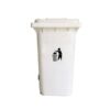 Thùng Rác 120L Màu Trắng
