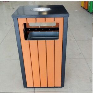 Thùng Rác Gỗ Hiện Đại