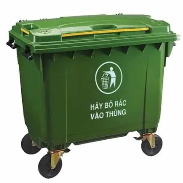Thùng Rác Nhựa Lớn