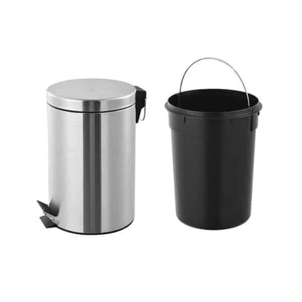 Thùng Rác Gia Đình Nhỏ Gọn Bằng Inox