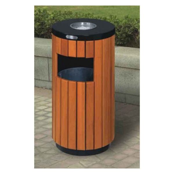 Thùng Rác Gỗ Bền Đẹp Ngoài Trời