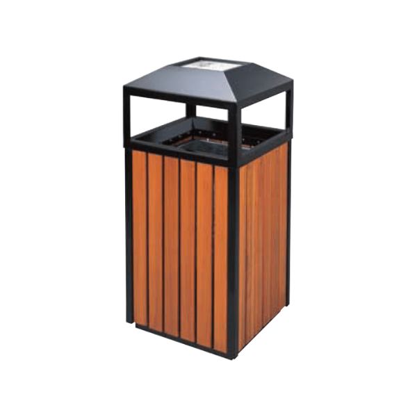 Thùng Rác Gỗ Chất Lượng Tốt Công Cộng
