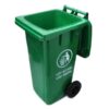 Thùng Rác Nhựa Chuyên Dụng Dày Dặn Thiết Kế Mái Che Vòm Chống Nước Mưa - RTRN00047 5 Thùng Rác Nhựa Chuyên Dụng Không Mùi