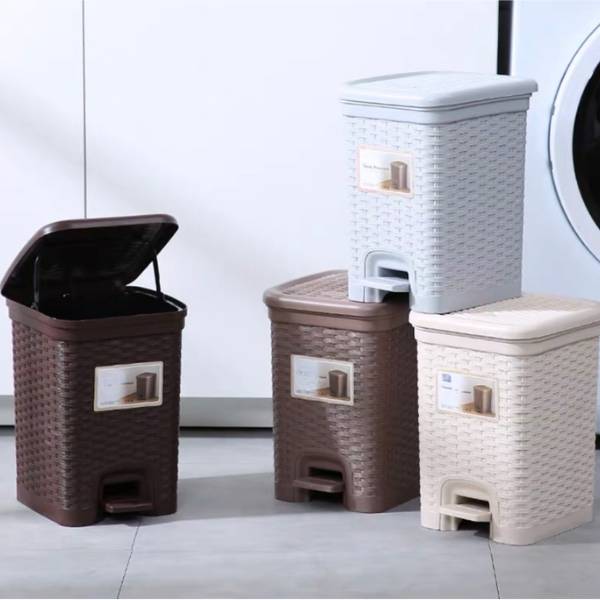 Thùng Rác Nhựa Gia Đình Khóa Mùi Kép - Chấm Dứt Nỗi Lo Bếp Kín - RTRN00048 3 Thùng Rác Nhựa Gia Đình Khử Mùi