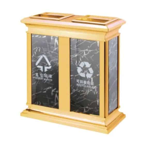 Thùng Rác Đá Hoa Cương Hoa Mỹ Thiết Kế Đẹp