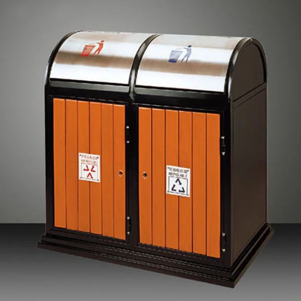 Thùng Rác Gỗ Cao Cấp Thẩm Mỹ