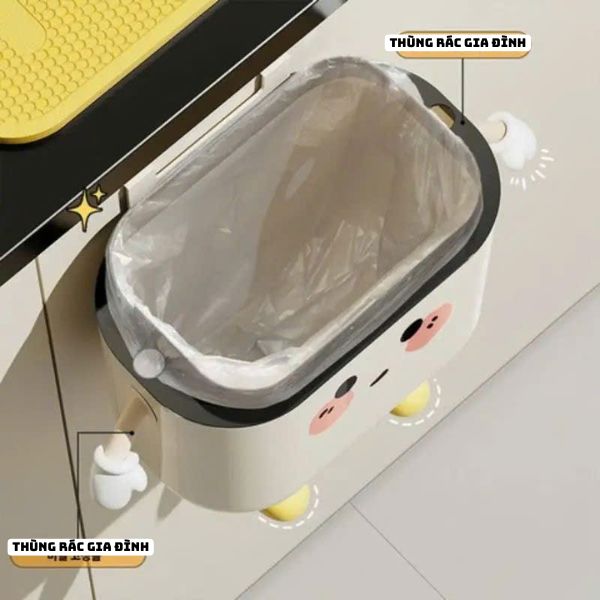 Thùng Rác Gia Đình Gọn Nhẹ Tiện Lợi