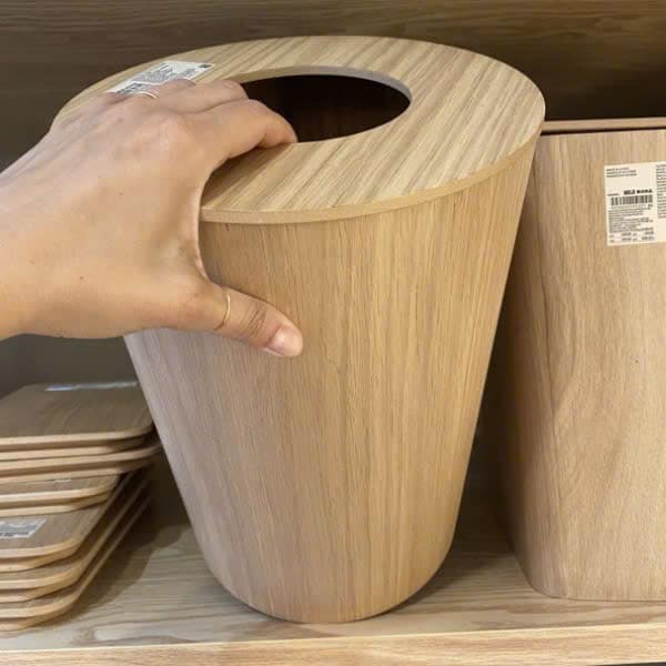 Thùng Rác Gỗ Chống Mục Cao Cấp