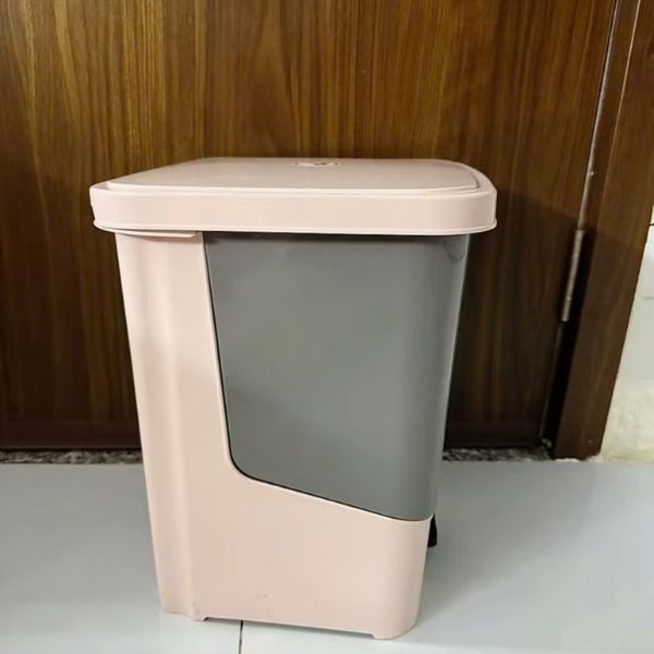 Thùng Rác Gia Đình Dễ Vệ Sinh Ngăn Mùi