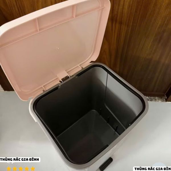 Thùng Rác Gia Đình Dễ Vệ Sinh Nhỏ Gọn 