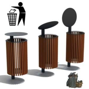 Thùng Rác Gỗ Chống Ẩm Vượt Trội