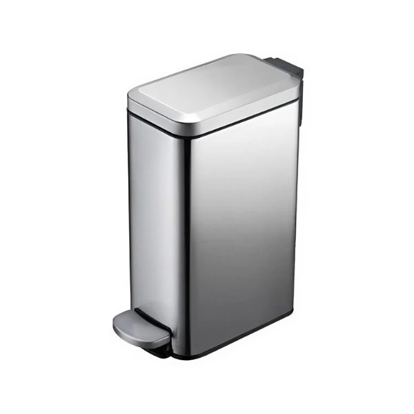 Thùng Rác Inox 401 Phủ Nano Chống Bám Bẩn GNF - RTRI00045 4 Thùng Rác Inox Nano Chống Bám Bẩn Cao Cấp