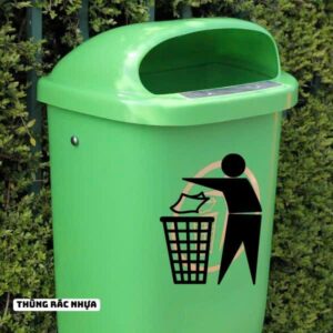 Thùng Rác Nhựa Gọn Nhẹ Bền Bỉ