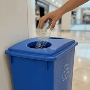 Thùng Rác Nhựa 240 Lít Mới Nhất Ngoài Trời