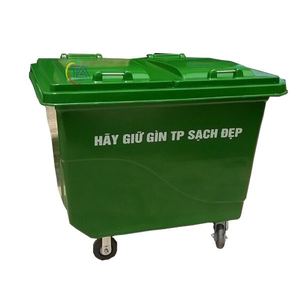 Thùng Rác Nhựa Chịu Va Đập Dày Dặn