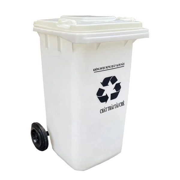 Thùng Rác Nhựa Dẻo Dai Chống Va Đập 