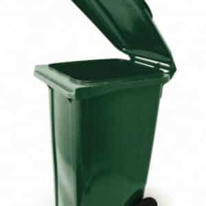 Thùng Rác Nhựa Ngoài Trời Dung Tích Lớn Có Bánh Xe