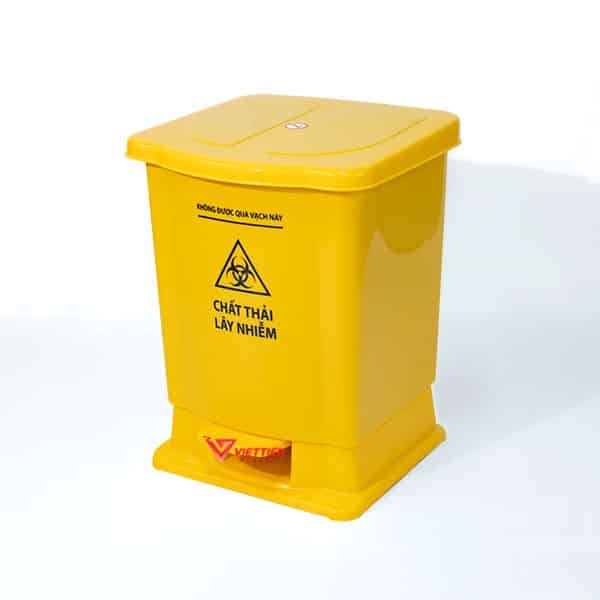 Thùng Rác Y Tế Có Nắp Kín Chất Lượng Cao