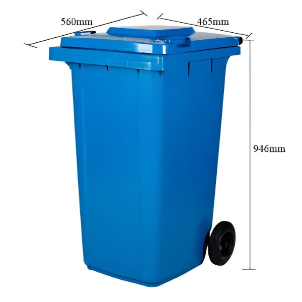 Thùng Rác 120L Chống Mùi Hiệu Quả