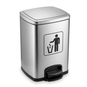 Thùng Rác Inox Thiết Kế Đẹp Có Nắp