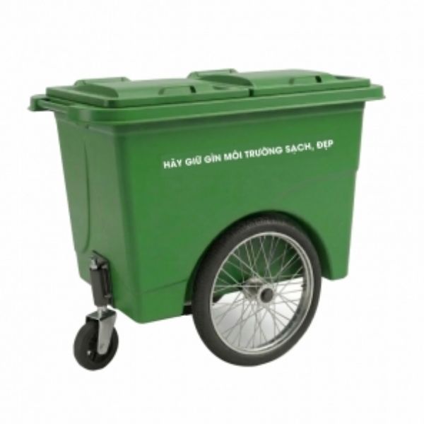 Thùng Rác Lớn Có Nắp Đậy Cao Cấp 