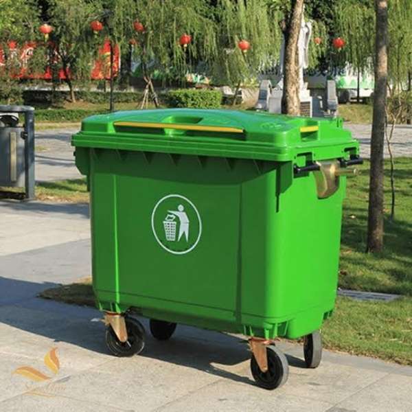 Thùng Rác Công Nghiệp 660L Bền Bỉ