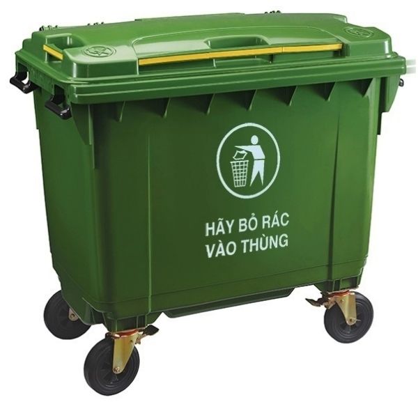 Thùng Rác Công Nghiệp 660L