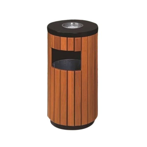 Thùng Rác Gỗ Ngoài Trời Bền Đẹp Phù Hợp Với Mọi Không Gian - RTRG00026 3 Thùng Rác Gỗ Ngoài Trời Bền Đẹp Chất Lượng