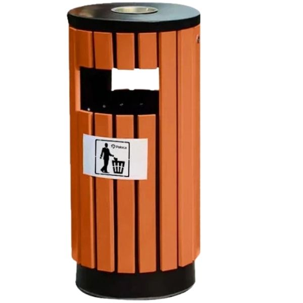 Thùng Rác Gỗ Ngoài Trời Bền Đẹp Phù Hợp Với Mọi Không Gian - RTRG00026 1 Thùng Rác Gỗ Ngoài Trời Bền Đẹp