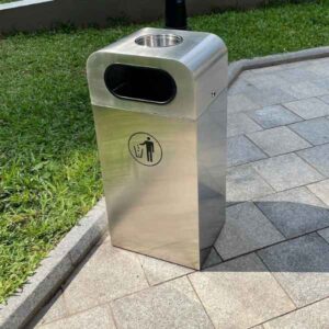 Thùng Rác Inox Sang Trọng